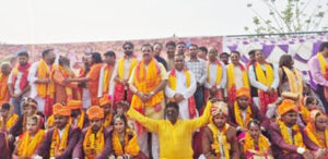 नौवां सामूहिक विवाह कार्यक्रम में 21 जोड़े परिणय सूत्र में बंधे