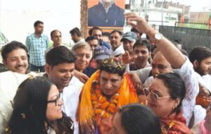 कैबिनेट मंत्री बनने पर प्रदीप बत्रा का हुआ जोरदार स्वागत