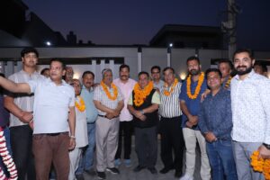 महापौर दीपक बाली ने किया पांच सड़कों का शिलान्यास