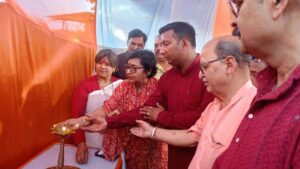 चैती मेले में निशुल्क रेडक्राॅस चिकित्सा शिविर का शुभारंभ