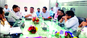 केजीसीसीआई ने महापौर दीपक को बैठक में गिनाई उद्योगों की समस्याएं