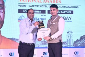 समर स्टडी हॉल विद्यालय के प्रधानाचार्य श्री अनुज भाटिया डॉ. सर्वपल्ली राधाकृष्णन राष्ट्रीय पुरस्कार से सम्मानित