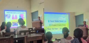 चन्द्रावती महाविद्यालय में अर्थ-डे पर सेमिनार आयोजित