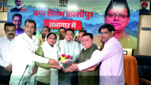 नगर निगम में किया बहुउद्देशीय शिविर का आयोजन
