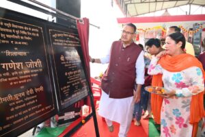 कैबिनेट मंत्री ने किया मसूरी में दो करोड़ से अधिक की योजनाओं का लोकार्पण
