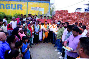 महापौर दीपक बाली ने 1.41 करोड़ के विकास कार्यों का किया शिलान्यास