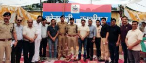 कोतवाली में लगाया निशुल्क स्वास्थ्य जांच शिविर