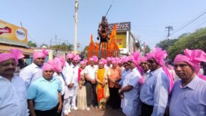 क्षत्रिय समाज ने धूमधाम से मनाई महाराणा प्रताप की जयंती