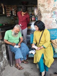 खाद्य सुरक्षा विभाग की टीम ने लिये सेम्पल