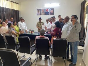 चोरी के खुलासे को बिश्नोई समाज ने दिया एसपी को ज्ञापन