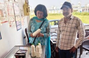 छह दुकानों का निरीक्षण, आइसक्रीम के दो सैंपल जांच को भेजे