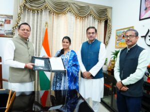 सीएम ने सुश्री सपना राणा ने मुलाकात की