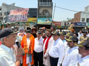भाजपा प्रदेश अध्यक्ष का विधायक चीमा ने किया स्वागत