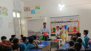 नगर निगम ने स्कूल में चलाया जागरूकता अभियान