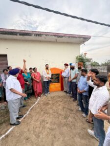 विधायक चीमा ने किया 60 लाख से बनने वाली तीन सड़कों का शिलान्यास