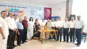 समाज सेवा के संकल्प के साथ रोटरी ने मनाया डॉक्टर्स व सीए डे