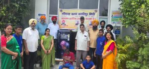 लायंस क्लब काशीपुर सिटी ने दिव्यांग बच्चों के लिए दिया फ्रिज व राशन सामग्री