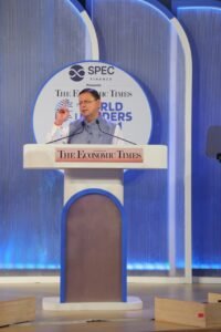 मुख्यमंत्री ने किया “दा इकोनॉमिक टाइम्स वर्ल्ड लीडर्स फोरम 2026” कार्यक्रम में किया