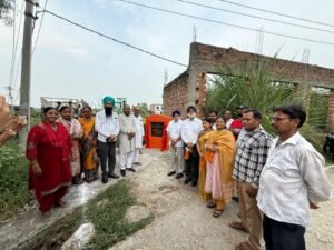 विधायक चीमा ने ग्राम भोगपुर में किया सड़क निर्माण कार्य का शिलान्यास
