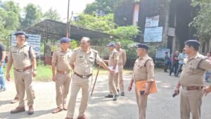 राधे हरि महाविद्यालय में छात्रसंघ चुनाव को लेकर पुलिस प्रशासन अलर्ट