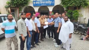 राइस मिल उद्योग की समस्याओं के समाधान हेतु दिया ज्ञापन