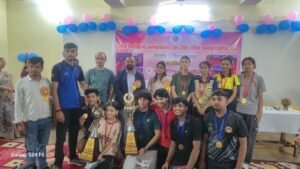 कुमाऊं विविअन्तर्महाविद्यालय टेबल टेनिस प्रतियोगिता आयोजित