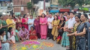 नगर निगम में धूमधाम से मनाया गया मुख्यमंत्री धामी का जन्मदिन