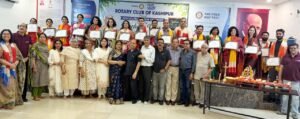रोटरी क्लब आॅफ काशीपुर ने किया शिक्षकों का विशेष सम्मान