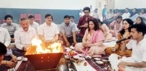एससी गुड़िया आईएमटी में हवन-पूजन कर मनाई विश्वकर्मा जयंती