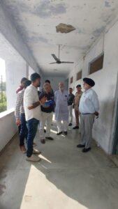 जीजीआईसी में छात्राओं के लिए आधुनिक सुविधाओं का होगा विस्तार: विधायक चीमा