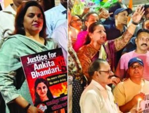 कांग्रेसियों ने निकाला भाजपा सरकार के खिलाफ कैंडल मार्च