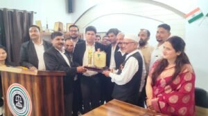 पाॅक्सो जज रितेश कुमार श्रीवास्तव के हाईकोर्ट में पदोन्नत होने पर बार एसोसिएशन ने दी विदाई