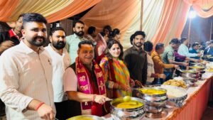 महापौर दीपक बाली ने श्री खाटू श्याम कीर्तन संध्या मंे किया प्रतिभाग